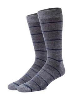 Alchester Mens Exeter Extra Fine Merino Wool Striped Crew Sock -Fashion Socks Store 18bd8fe1 e1d5 44d8 8f46 cc7675e5f577
