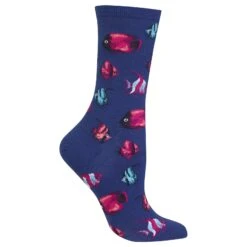 Hot Sox Womens Tropical Fish Crew Socks -Fashion Socks Store 1b2c5a69 fd97 462f 88c8 88e9cf217367