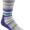 Fox River Womens Mariposa Lightweight Crew Socks -Fashion Socks Store 2577 02580 Mariposa Crew Purple