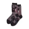 Hot Sox Womens World Map Crew Socks -Fashion Socks Store 36ac20c0 32d0 4327 96a6 b498400758ad