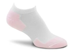 Fox River Her Diabetic Women`s Lightweight Ankle Socks -Fashion Socks Store 4252 HerDiabetic ANK 01074 WhtPnk