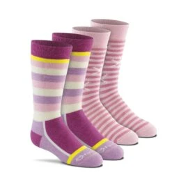 Fox River Kids Snow Day Medium Weight Over-the-Calf Sock -Fashion Socks Store 5803 09018 1 BubbleGum