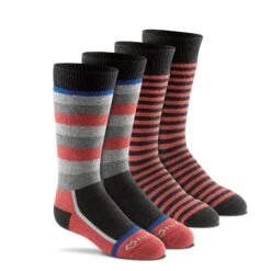 Fox River Kids Snow Day Medium Weight Over-the-Calf Sock -Fashion Socks Store 5803 09019 1 BkRed 82228c5a 6959 4fe7 9229 96b34cf08511