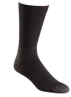 Fox River Work And Weekend Men`s Lightweight Crew Socks -Fashion Socks Store 6532 WorkWknd CRW 07000 Black