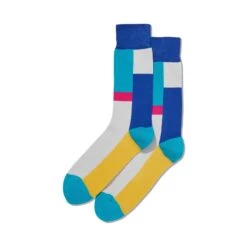 Hot Sox Mens Color Block Stripe Crew Socks -Fashion Socks Store 741b04a1 4708 4e12 85a9 c8886bcecb96 45d26962 9d82 4611 b038 b2a683e8a71b