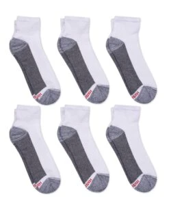 Hanes Mens FreshIQ Max Cushion Ankle 6-Pack -Fashion Socks Store 90ae9160 7eff 4bac adf3 76b7e3d6a09c