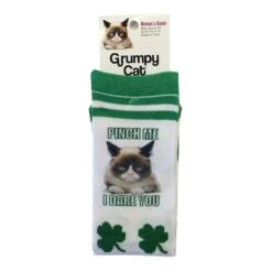 K. Bell Women`s Crew Socks Grumpy Cat -Fashion Socks Store GCWF15H005 01