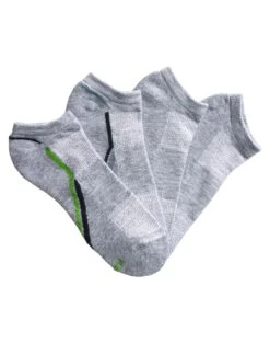 Hanes Men`s X-Temp Arch Support Ventilation No-Show Socks -Fashion Socks Store HBI 26903 GreyGreenAssorted 9b570ce7 9e5b 4503 8f6e e7c73afd36ed