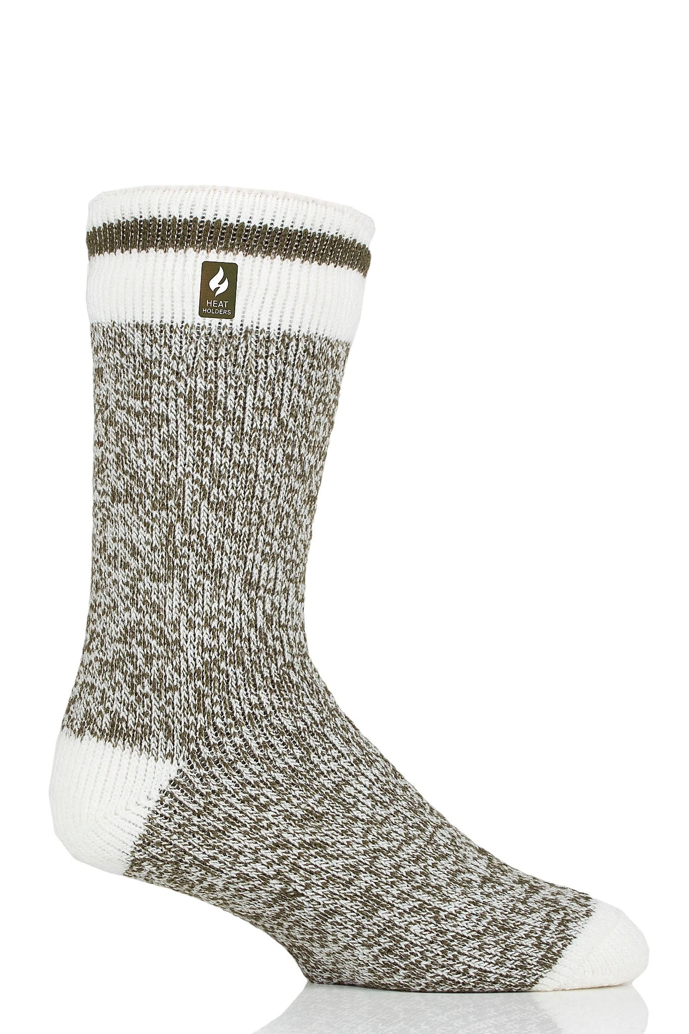 Men's Jeffrey ORIGINAL™ Cream Block Twist Crew Socks 6 Men's Jeffrey ORIGINAL™ Cream Block Twist Crew Socks - Image 4