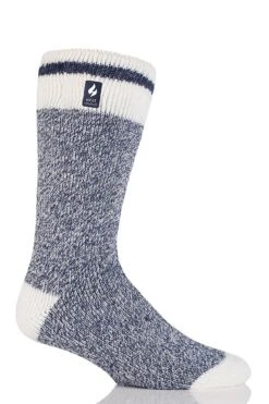 Men's Jeffrey ORIGINAL™ Cream Block Twist Crew Socks 14 Men's Jeffrey ORIGINAL™ Cream Block Twist Crew Socks -Fashion Socks Store HH Jeffrey Mens Original Cream Block Twist Crew Navy