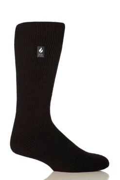 Men's Big/Tall Dunlin LITE™ Crew Socks -Fashion Socks Store HH Mens Dunlin Lite Crew Black
