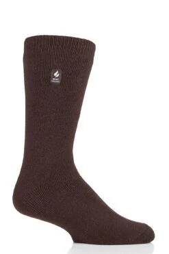 Men's Dunlin LITE™ Crew Socks -Fashion Socks Store HH Mens Dunlin Lite Crew Brown