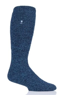 Men's Big/Tall Gabriel ORIGINAL™ Twist Long Socks -Fashion Socks Store HH Mens Gabriel Original Twist Long Navy Denim 5be30251 90e7 424f a656 83ec92526fe7