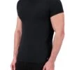 Men's ULTRA LITE™ Short Sleeve T-Shirt -Fashion Socks Store HH Mens Ultra Lite Short Sleeve T Shirt Black Front Side