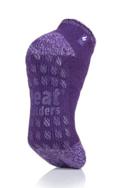 Women's Iris Twist Ankle Slipper Socks -Fashion Socks Store HH Wmns Iris Twist Ankle Slipper Sock Purple