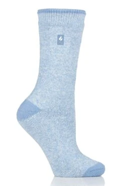 Women's Viola LITE™ Twist Crew Socks -Fashion Socks Store HH Wmns Viola Lite Twist Crew Denim