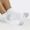 Hanes Full Cushion Ankle Socks With Grey Heel And Toe 6 Pairs