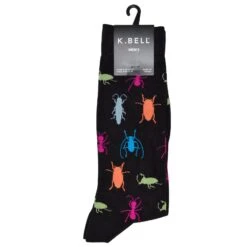K. Bell Men`s Crew Socks - Extended Sizes Available -Fashion Socks Store KBMS15H031 01