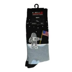 K. Bell Men`s American Pride Crew Socks -Fashion Socks Store KBMS15H112 01
