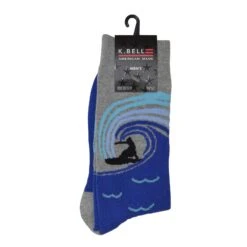 K. Bell Men`s American Pride Crew Socks -Fashion Socks Store KBMS15H114 01