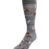Memoi MMF-000002-00210-1013 Smokers Delight Cigar Mens Socks, Asphalt - Size 10-13 2 Memoi MMF-000002-00210-1013 Smokers Delight Cigar Mens Socks, Asphalt - Size 10-13 -Fashion Socks Store NFCL20315
