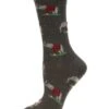 Memoi MCV07173-01004-9-11 Elephants In Plaid Bamboo Crew Socks For Womens, Charcoal Heather - Size 9-11 2 Memoi MCV07173-01004-9-11 Elephants In Plaid Bamboo Crew Socks For Womens, Charcoal Heather - Size 9-11 -Fashion Socks Store NFCL27414