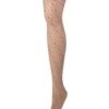 Memoi MF7-810-25109-OS Moulin Crochet Over The Knee Sock For Womens, Taupe - One Size -Fashion Socks Store NFCL28171