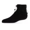 Memoi MKF-6042-00001-0 Flocked Dot Tulle Anklet Socks For Girls, Black - Size 0 1 Memoi MKF-6042-00001-0 Flocked Dot Tulle Anklet Socks For Girls, Black - Size 0 -Fashion Socks Store NFCL33448