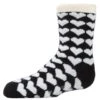 Memoi MKF-9501-00001-6-7 Hearts Galore Girls Cozy Socks, Black - Size 6-7 2 Memoi MKF-9501-00001-6-7 Hearts Galore Girls Cozy Socks, Black - Size 6-7 -Fashion Socks Store NFCL35452