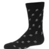 Memoi MK-156-00001-911 Lightning Bolt Boys Crew Socks, Black - Size 9-11 -Fashion Socks Store NFCL36469