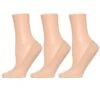 Memoi MP040-27006-OS Womens Open Toe Fine Edge Liner Socks , Nude - One Size - Pack Of 3 2 Memoi MP040-27006-OS Womens Open Toe Fine Edge Liner Socks , Nude - One Size - Pack Of 3 -Fashion Socks Store NFCL545
