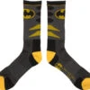 Batman Logo Stripes Active Crew Socks