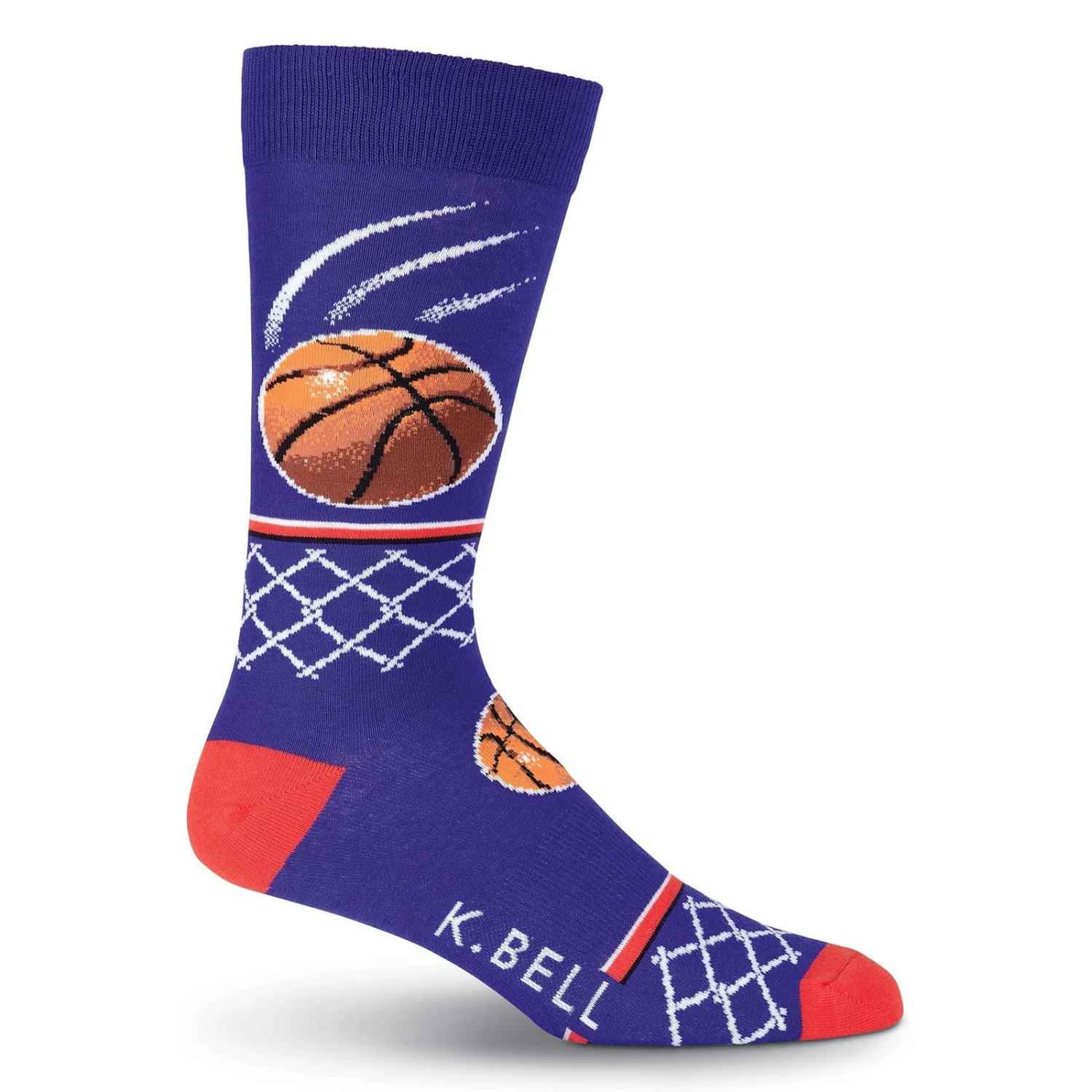 K. Bell Mens Basketball Crew Socks 3 K. Bell Mens Basketball Crew Socks