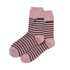 Hot Sox Womens Stripe Painter Crew Socks -Fashion Socks Store c73cfb9f 8078 4b98 89ec 0b1e12e32667