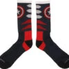 Captain America Logo Stripes Active Crew Socks -Fashion Socks Store captain america logo stripes active crew socks 14 33964.1512282500