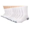 Hanes Mens FreshIQ X-Temp Crew Socks 12-Pack -Fashion Socks Store cea6604a df44 4535 bba5 5590701f082a