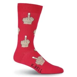 K. Bell Mens Middle Finger Socks -Fashion Socks Store d16c3948 f147 45aa 9807 2489c7e8aebb