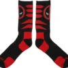 Deadpool Logo Stripes Active Crew Socks 2 Deadpool Logo Stripes Active Crew Socks -Fashion Socks Store deadpool logo active crew socks 5 13716.1512270844