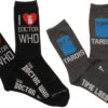 Doctor Who Love TARDIS Ladies 2 Pk Crew Socks Set -Fashion Socks Store doctor who love tardis ladies 2 pk crew socks set 5 39561.1512276944