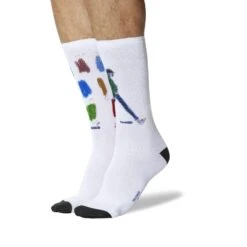 Hot Sox Mens Richard Haines Man With Paint Socks