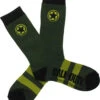 Call Of Duty WWII Star Crew Socks -Fashion Socks Store socks call of duty wwii star crew 69336.1625171555