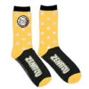 Demon Slayer Zenitsu Crew Socks -Fashion Socks Store socks demon slayer zenitsu crew 08004.1661793097