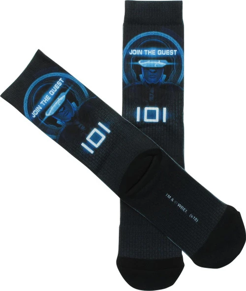 Ready Player One Join The Quest IOI Crew Socks 4 Ready Player One Join The Quest IOI Crew Socks - Image 2