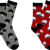 Tokyo Ghoul Chibi 2Pk Crew Socks -Fashion Socks Store socks tokyo ghoul chibi 2pk crew 15365.1675880074