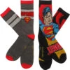 Superman Legend 2 Pack Crew Socks Set -Fashion Socks Store superman legend 2 pack crew socks set 13 72178.1512329642