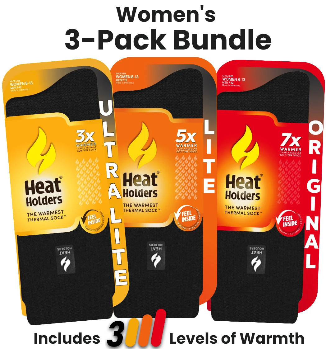 Women’s Sock Drawer® Black Socks 3-Pack 4 Women’s Sock Drawer® Black Socks 3-Pack - Image 2